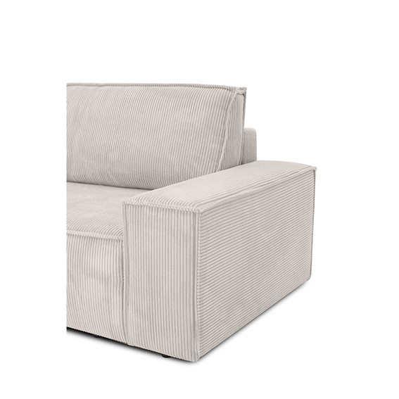 Sofa PILLOW z Funkcją Spania 255cm Szary