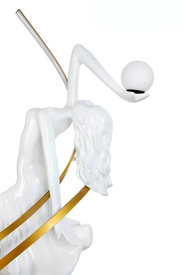 Lampa Podłogowa DANCING QUEEN Biały