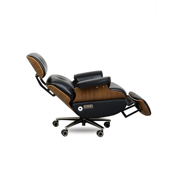 Fotel Biurowy LOUNGE AUTOMATIC Czarny