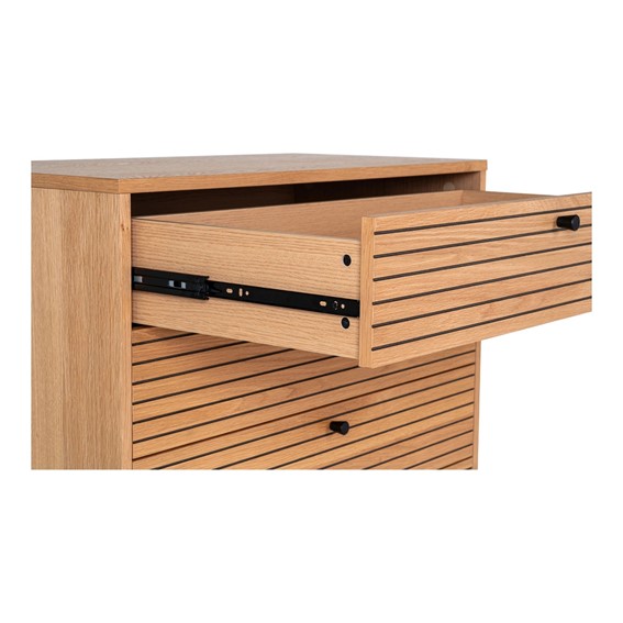 Komoda KYOTO 80cm z Szufladami Dąb Naturalny