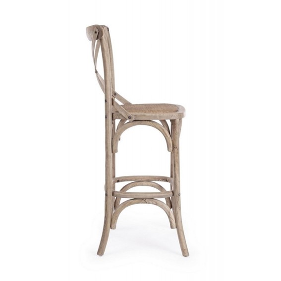 Krzesło Barowe CROSS Beżowy