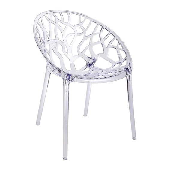 Krzesło KORAL Transparentne