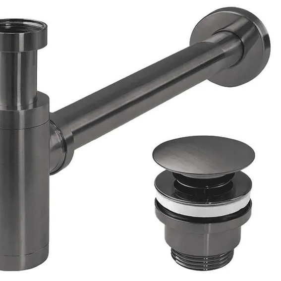 Syfon Umywalkowy z Korkiem KLIK-KLAK Tytan