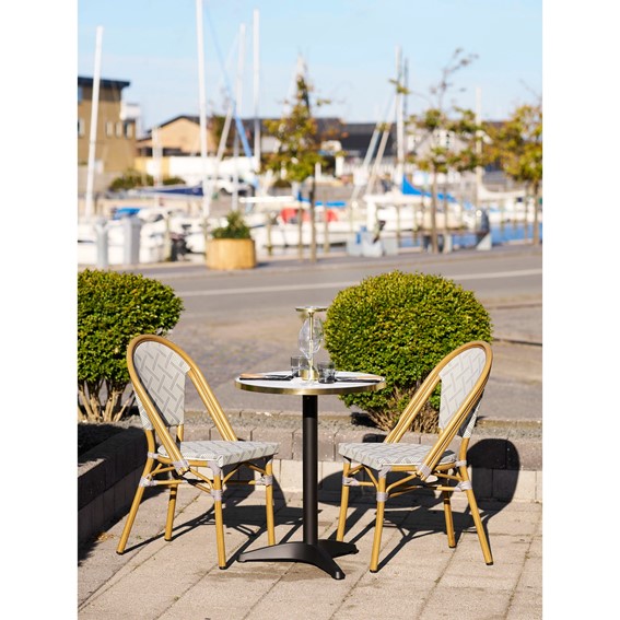 Stół Bistro HOUSE NORDIC fi60 Biały Marmur