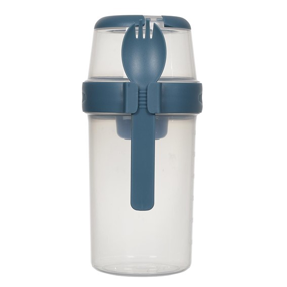 Lunch Box z Trzema Przegródkami Niebieski