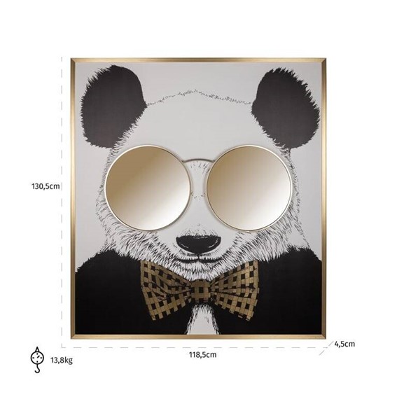 Obraz SHINY PANDA 130x118cm