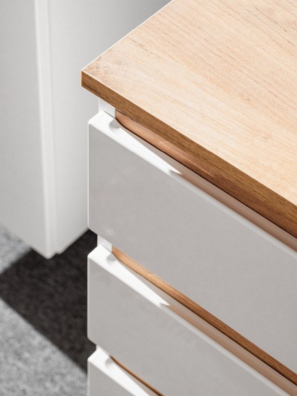 Szafka pod umywalkę Platinum 820 Biała