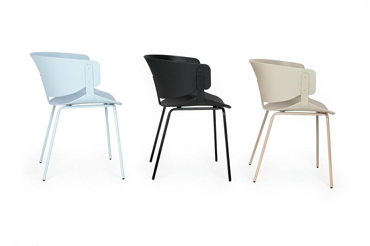 Krzesło Garret 56x50x75 Jasnoszary