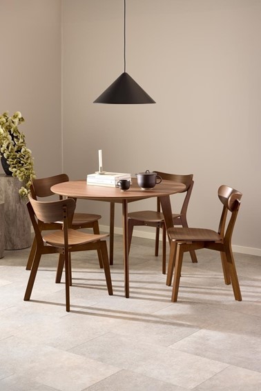 Stół ROXBY Fi105cm Orzech