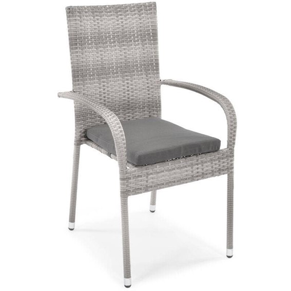 Krzesło Ogrodowe MALAGA Szary