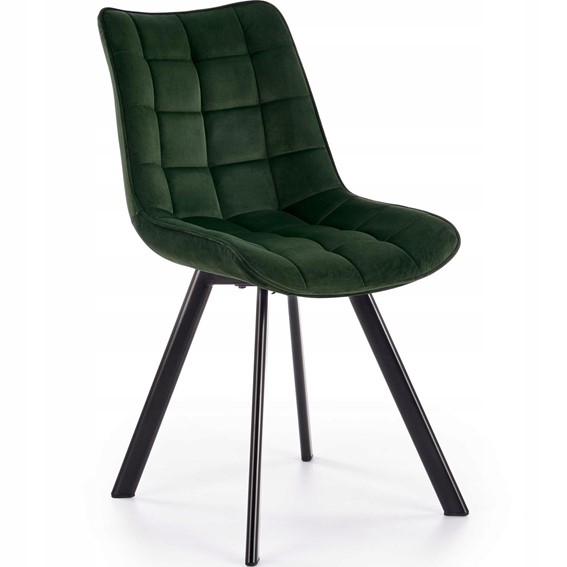 Krzesło K332 Czarny/Zielony