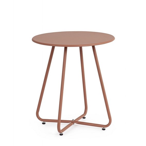 Stolik Ogrodowy JABLE fi45 Czerwony