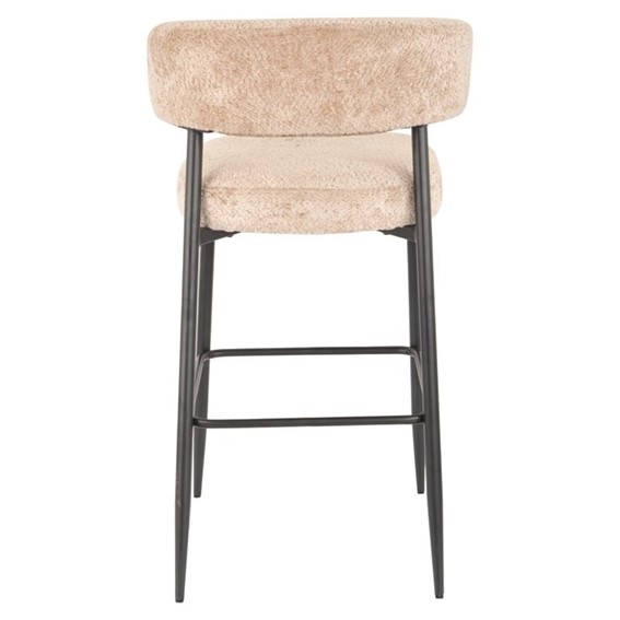 Zestaw 2x Krzesło Barowe ROCHELLE SHEEP Beżowy