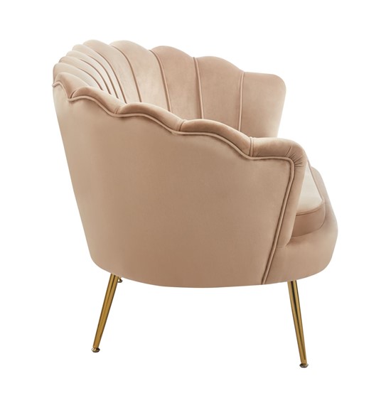 Sofa SF1-FX Cappuccino/Złoty