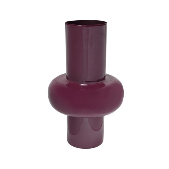 Wazon ASHLYN L Burgundowy