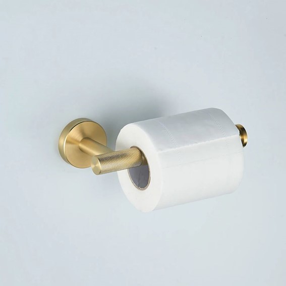 Uchwyt na Papier Toaletowy MODERN 6611 Złoty Szczotkowany