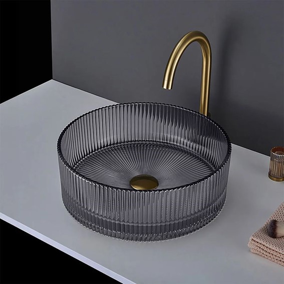 Umywalka Nablatowa INGRID Szary