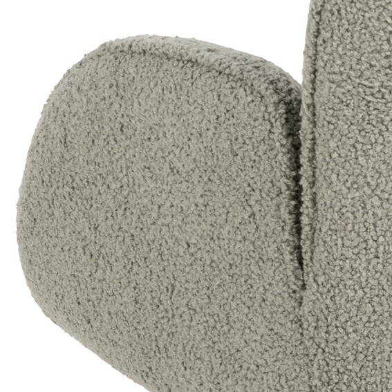 Fotel Bujany KELSEY Szary