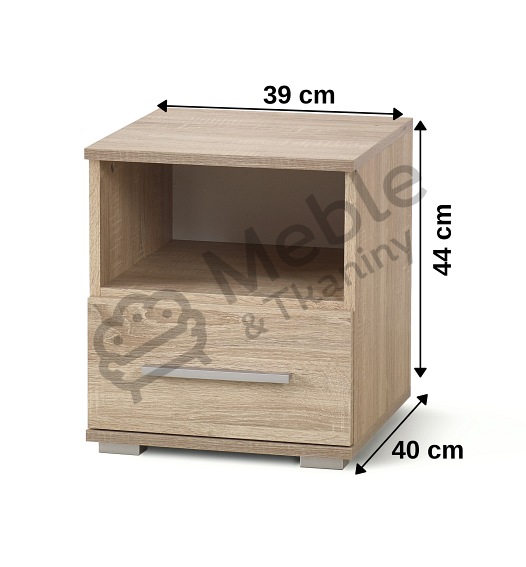 Szafka Nocna LIMA SN1 Dąb Sonoma