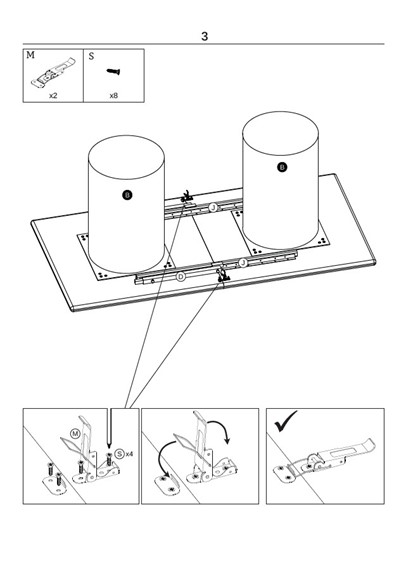 Stół Rozkładany EVEREST (200-300)x100 Dąb Naturalny