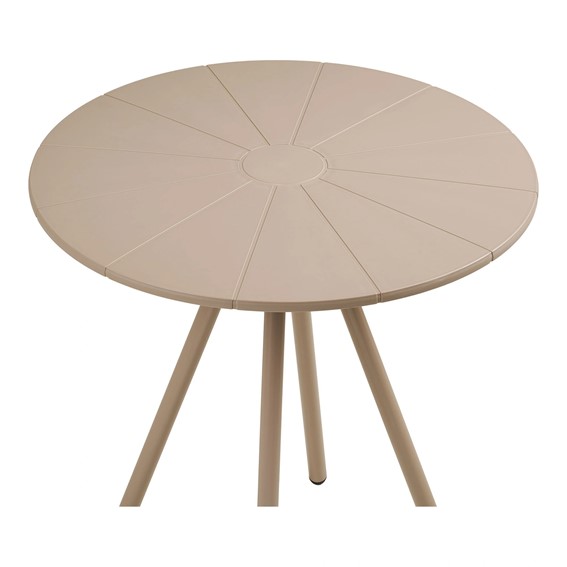 Stół Bistro BARLETTA fi70 Beżowy