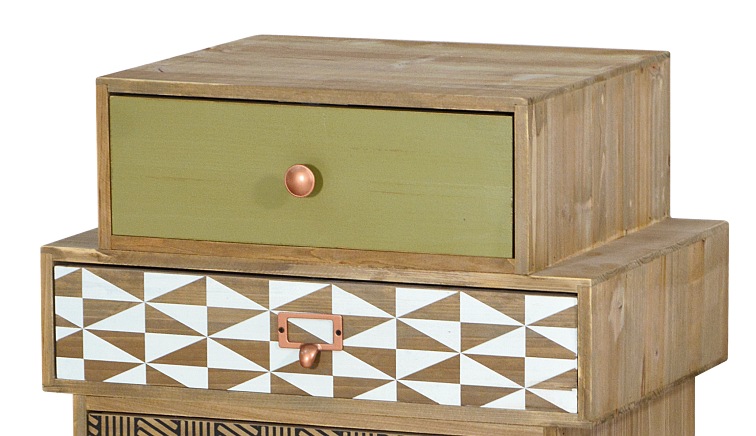 Komoda PORTOFINO 012 34x50x70 Brązowy