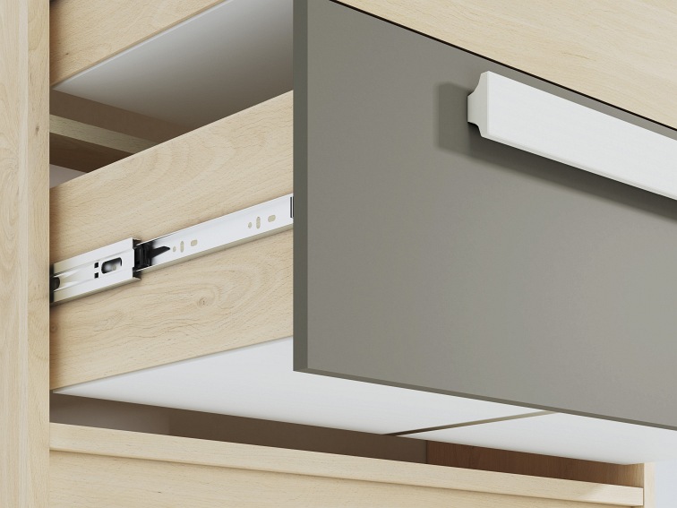 Komoda DROP 10 Szary