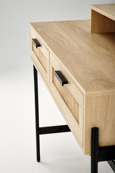 Toaletka CARMEN Czarny/Naturalny