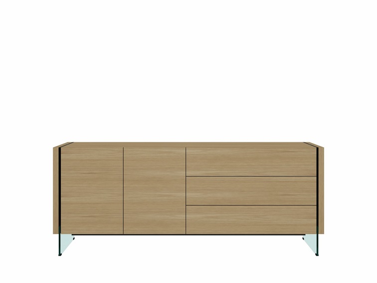 Komoda Soho SH01 45x188x75 Dąb