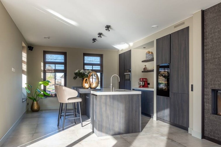 Krzesło Barowe IMANI 78 Khaki