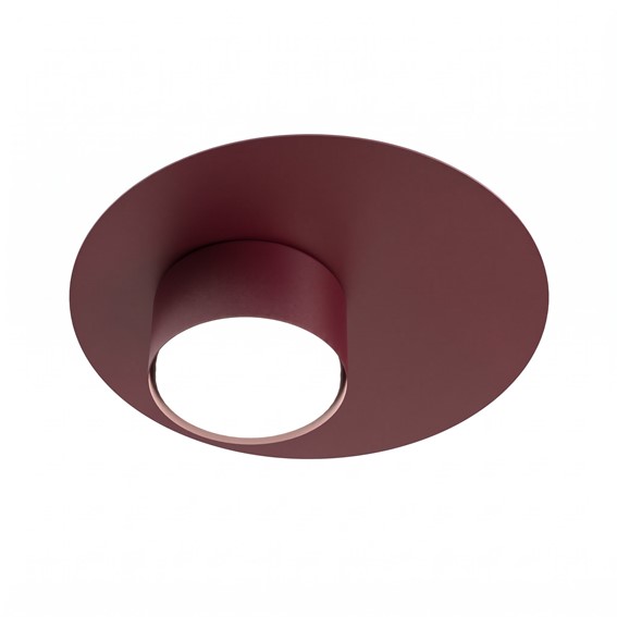 Lampa Sufitowa BOLX 1 Burgundowy