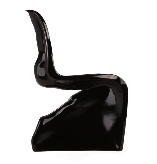 Krzesło HIM Czarny Połysk