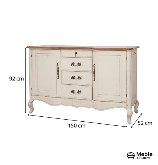 Komoda Verona 803 52x150x92 Beżowy