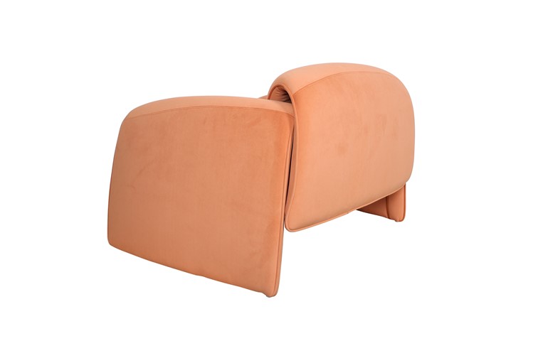 Fotel NUA N78-30 Pomarańczowy