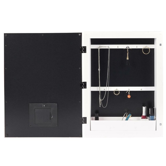 Lustro /Szafka z LED Biały