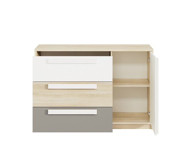 Komoda DROP 08 Szary