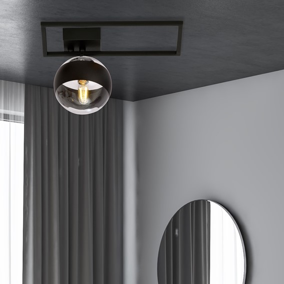 Lampa Sufitowa IMAGO 1D STRIPE Czarny