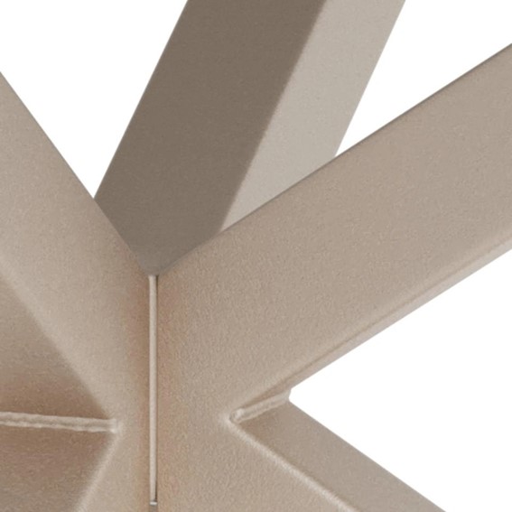 Stolik Kawowy HEAVEN fi82 Dąb Naturalny/Beżowy