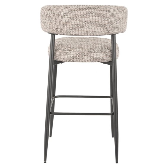 Zestaw 2x Krzesło Barowe ROCHELLE TRENDY Beżowy