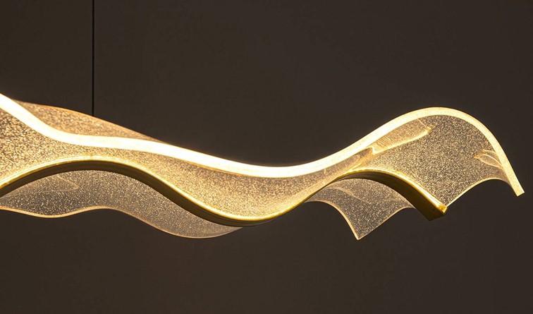 Lampa Wisząca BREATH 150 Złoty