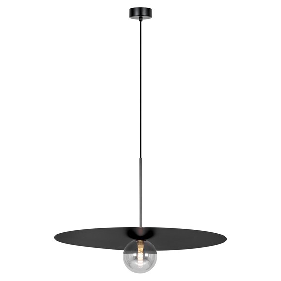 Lampa Wisząca FERMI K-5383 Czarny/Grafitowy