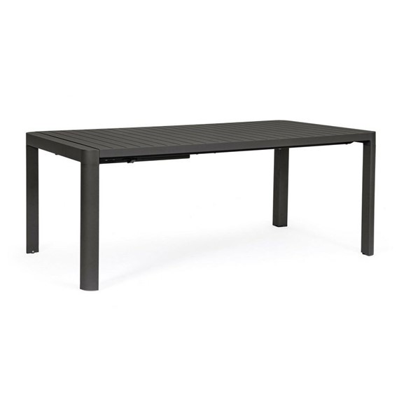 Stół Rozkładany Ogrodowy KIPLIN (240-180)x100cm Antracyt