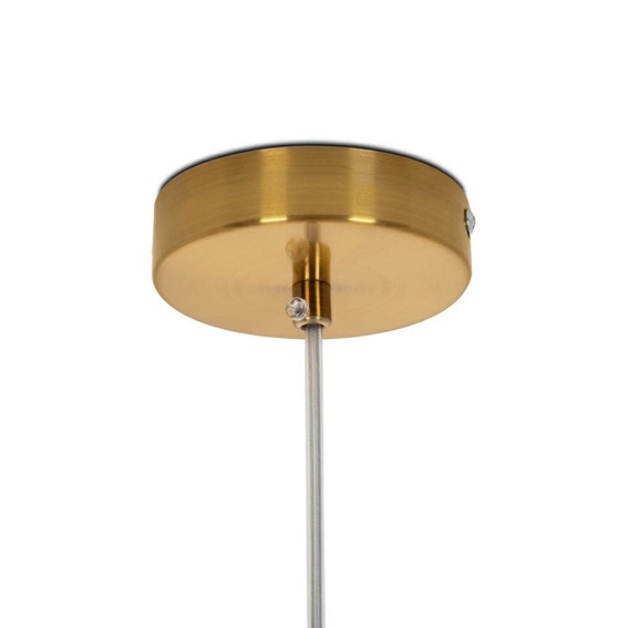 Lampa Wisząca VASO Złoty/Transparentny