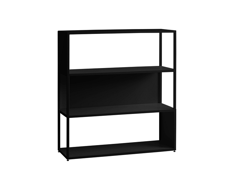 Regał Hyller Side Metal 100x35x110 Czarny