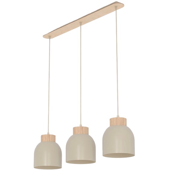 Lampa Wisząca VIGO 3 Beżowy