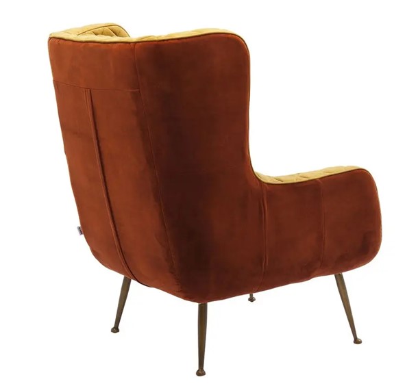 Fotel NONNA Brązowy