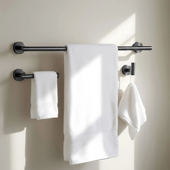 Komplet Wieszaków Łazienkowych ARI Tytan