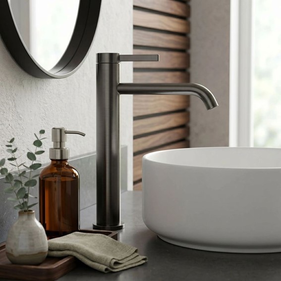 Bateria Umywalkowa Wysoka RIVO Tytan