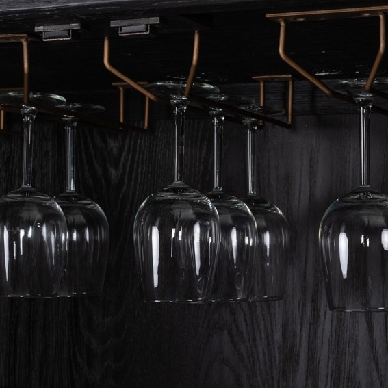 Szafka BLOOMINGVILLE Czarny/Szary