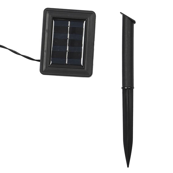 Girlanda SOLARNA Żarówkowa 20 LED Biała